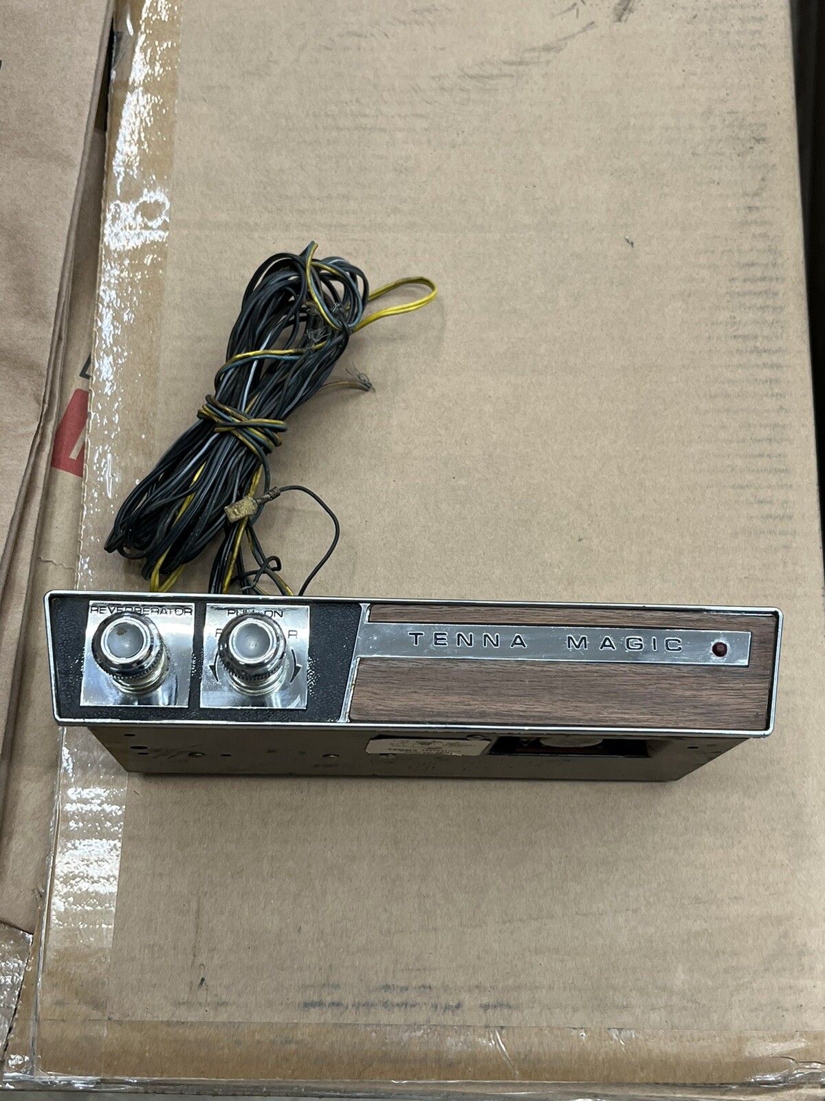 Vintage 1960’s Tenna Magic Reverberator Car Radio Audio Unit 119006 19/20 RARE eBay