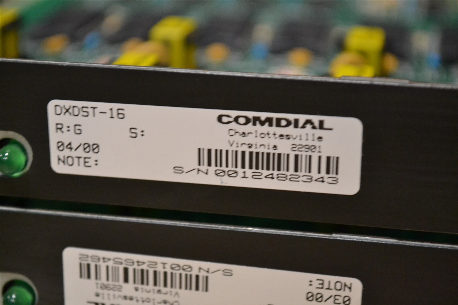 Lot of 5x Comdial DXDST-16 Port Digital Station Card DXP Board PW020 ...