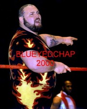 BAM BAM BIGELOW WRESTLER  8  X 10 WRESTLING PHOTO WCW WWF