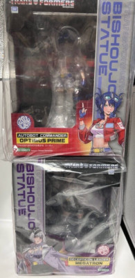 Transformers Convoy & Megatron Bishoujo Statue 1/7 Figure Set Kotobukiya