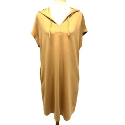 gold sweatshirt dress Darcy Terry Sweatshirt Dress – Retrofete