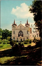 Spring Hill College Chapel, Mobile, Alabama. Postcard. AA.