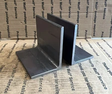 3 X 4 Steel Angle Iron Welding Bracing Bracket Shelf 1/4" THICK 5" Long 2 PCS