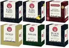 Teekanne BLACK TEA - 100 Tea Bags / 6 Variants to choose from