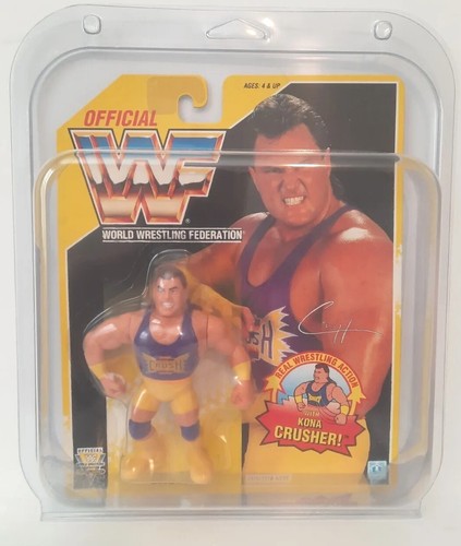 WWF WWE Hasbro Crush Series 7 Yellow American USA ...