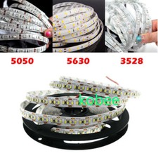 5M LED Flexible Strip Light 3528 2835 3014 5050 5630 SMD 300 600 LED Waterproof