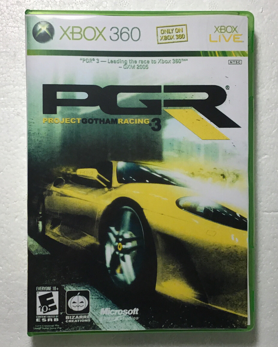 Project Gotham Racing 3 (Microsoft Xbox 360, 2005) .. TESTED CLEAN