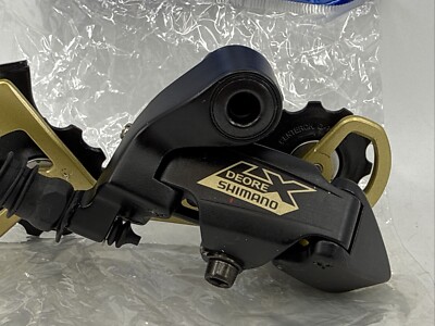 LIMITED EDITION Shimano Deore LX Black & Gold RD-M570 9-Speed Rear
