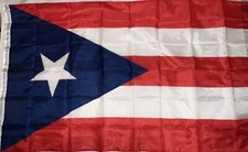 3ft X 5ft Puerto Rico Flag Two Brass Grommets, 1 Sided Man Cave Pride