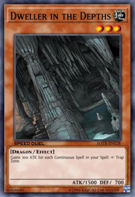 Dweller in the Depths SBAD-EN007 Yu-Gi-Oh! SPEED DUEL Card