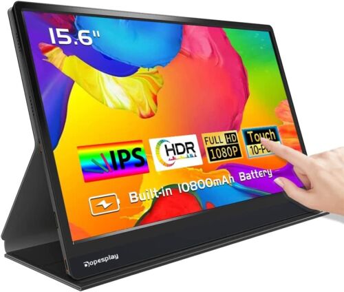 Brandneu - Dopesplay tragbarer Monitor für Laptop Display Extender 15,6 Zoll