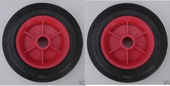 Sack Truck Wheel 7.5" (Made In U.K) Replacement Wheel Solid Tyre ( Pack Of 2 )