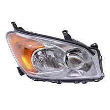 Halogen Headlight Assembly for Toyota Rav4 2009-2012 Clear Right Passenger Side