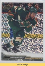 2022-23 Upper Deck Series 2 Speckled Rainbow Foil Jordan Greenway #340 READ q2c