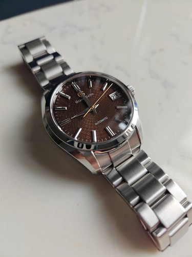 Grand Seiko Heritage Brown Men's Watch - SBGR311 - Full set