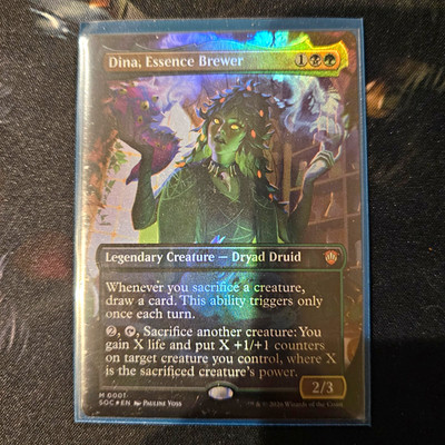 Wizards of the Coast MTG Commander Deck Dina, Essence Brewer - Upgraded