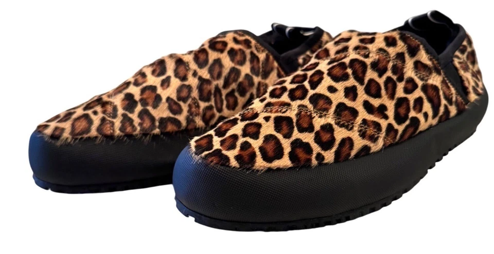 Zapatillas P-448 Laby Estampado Leopardo Talla 9 EU 40 Cabello de pantorrilla Anthropologie Nuevas sin caja $189 Foto 2 de 4