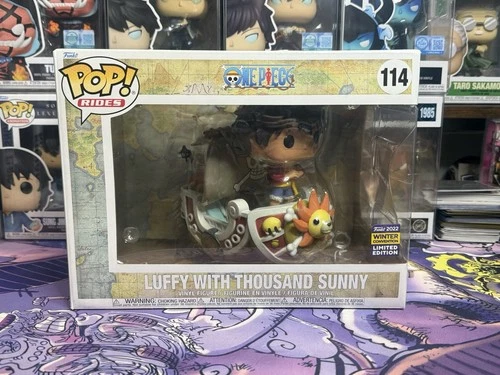 Funko Pop! Rides One Piece Luffy With Thousand Sunny #114 Winter Convention
