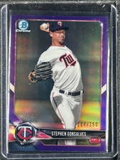 Gonsalves, Stephen - 2018 Bowman Chrome Prospect - 184/250