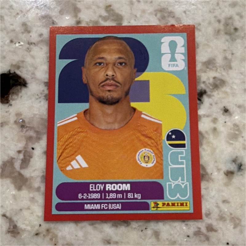 Panini FIFA World Cup 2026 Eloy Room (RED FRAME) CUW 2