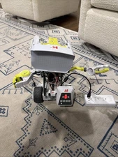 MECCANO MAX White Plastic Project Educational Robot Kit Dead Battery Sold As Is