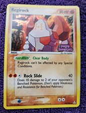 Regirock 28/110 Holon Phantoms Stamped Reverse Holo Rare Pokemon *NICE* on eBay