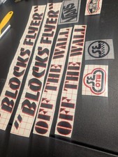 Se Bikes x Vans Blocks Flyer Black/Red Sticke...