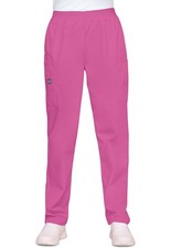 Cherokee Workwear Scrubs Pull On Cargo Pant 4200 Shocking Pink elastic waist