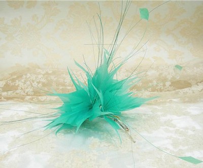 Twisted Goose Feather Mount Hat Millinery Fascinator DIY Royal Ascot Decor