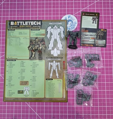 BattleTech GOTHIC -- ATLAS - Laminated Record Sheet and AS Cards - NEW!