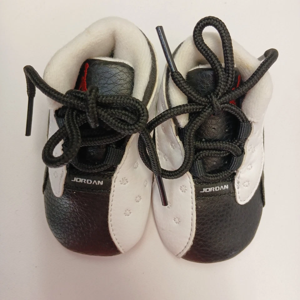 Immaculate Nike Air Jordan 13 Retro Infant Crib Shoes Size 3C No. 552664-104  - Image 2 of 4