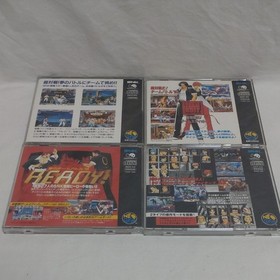 Neo Geo CD The King of Fighters 94 95 96 97 4-piece set