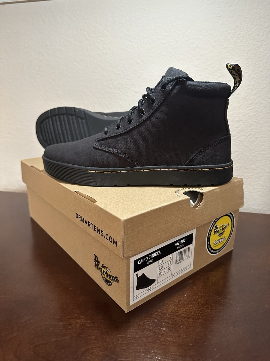 Dr. Martens Black Canvas Cairo Chukka Boots | eBay display picture 3