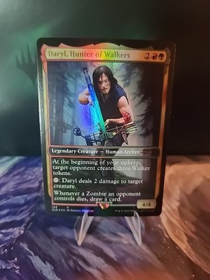 Daryl, Hunter of Walkers  FOIL   Secret Lair Drop Series Walking Dead MTG