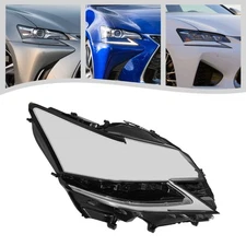 For LEXUS GS250 GS350 2016-2020 Right Side Headlamp Headlight Lens Cover Shell