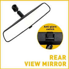 8inch For Universal Car Rear View Mirror Glass Interior Inner Replacement Black