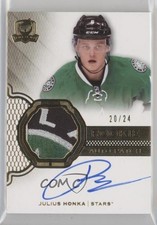 2016 Upper Deck The Cup Rookie Gold Foil 20/24 Julius Honka #135 Patch Auto av1