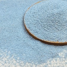 FANTIAN 5 lbs Blue Sand, 0.4-0.8 mm Decorative Sand for Aquarium, Fish Tank, ...