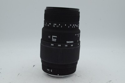 Sigma 70-300mm F/4-5.6 Macro DG Lens For Canon EF-Mount {58}