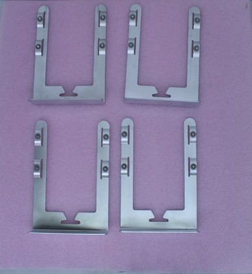 SET OF 4 GENUINE APPLE MAC PRO 2009 2010 2012 HARD DRIVE TRAY SLEDS & SCREWS (T7