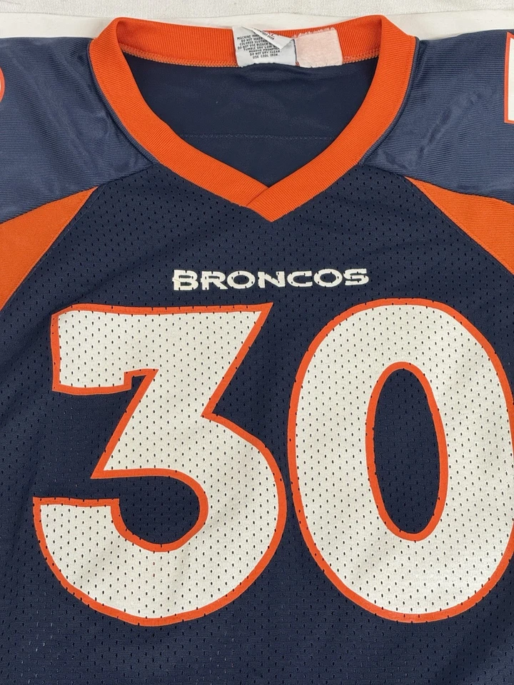 Винтажная футболка стартера Terrell Davis Denver Broncos No30 NFL размер 54 2XL - Изображение 2 из 4