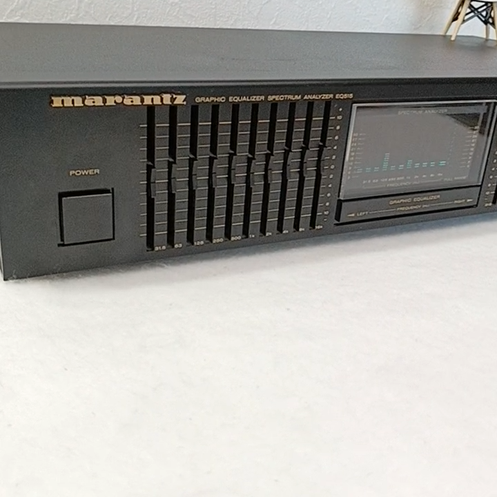 Marantz EQ515 10 Band Graphic Equalizer Spectrum Analyzer AC 100V