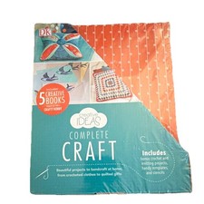 Complete Craft 5 Book Set Scrapbooking Instructions Templates Stencils- NEW