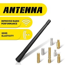 7 Black Stubby Antenna Short Roof Amfm Radio Power Stereo Antenna Universal Us 7 Black Stubby Antenna Short Roof Amfm Radio Power Stereo Antenna Universal Us