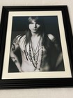 AXL ROSE Guns And Roses Autographed 8 X 11.5 Signed Photo Framed — photo 1