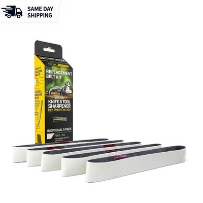 Ken Onion Edition Fine Grit Replacement Belt Kit - 4 Durable Norton Belts