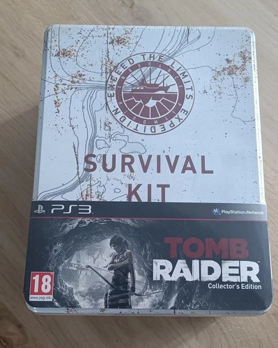 Tomb Raider Collector´s Edition Survival Kit - Sony PlayStation 3 - PS3 - Sealed