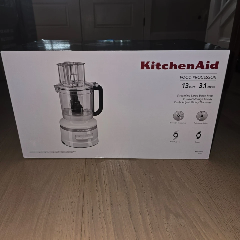 NEW IN BOX KitchenAid 13 Cups Food Processor Brand New, Ships Fast! - Image 3 of 4