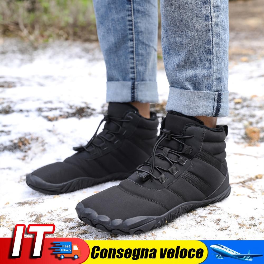 KEEN Scarponi da neve invernali Scarpe da arrampicata antiscivolo addensate per uomo