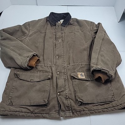 Carhartt☆チョアコート MADE.IN USA VTG Carhartt Chore Quilt Lined